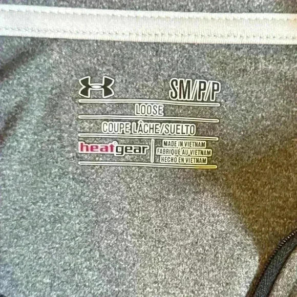 Under Armour Men’s gray sweater fleece size‎ small - Picture 3 of 3